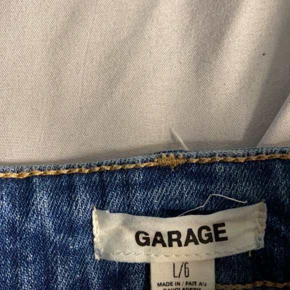 Garage high rise denim mini skirt - Picture 4 of 4